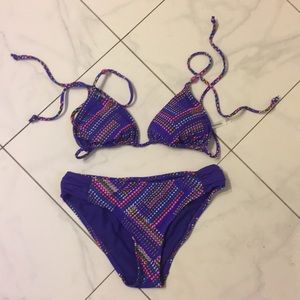 Aeropostale geometric bikini